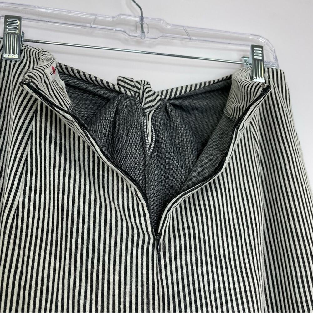 Club Monaco Indy's stripped midi skirt size Large - Picture 4 of 10
